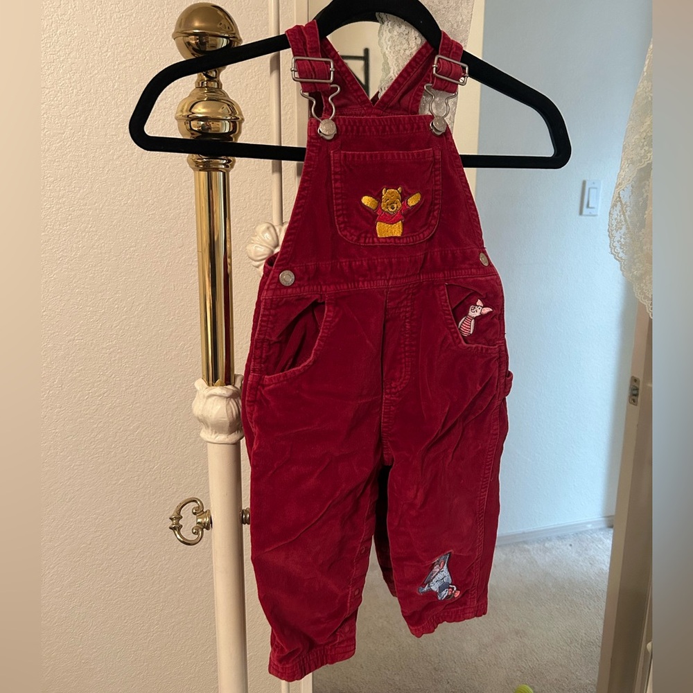 Vintage Baby Winnie the Pooh Overalls
